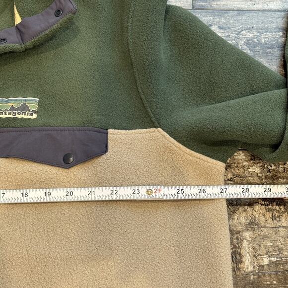 Patagonia Pullover Mens 2XL Seabird Grey Lightweight Synchilla Snap Fleece NWT - Picture 9 of 12